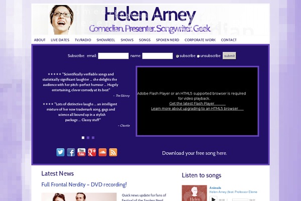 Site using Page navi slider plugin