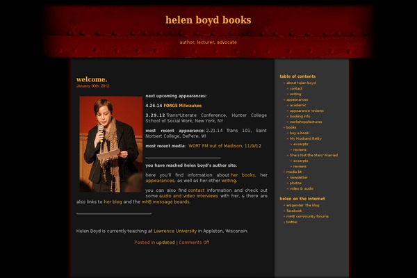 helenboydbooks.com site used Halloween