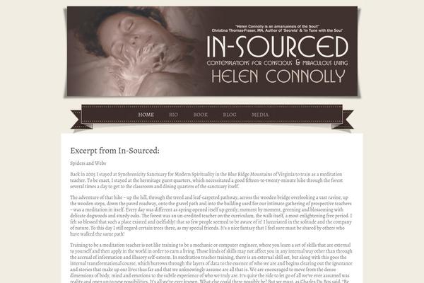 Natural theme site design template sample
