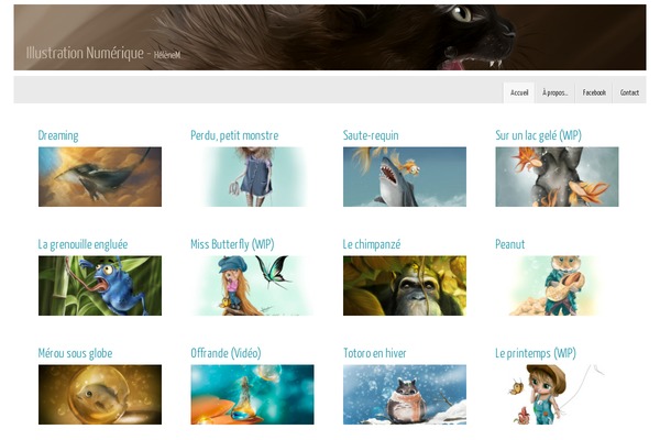 Tempera theme site design template sample