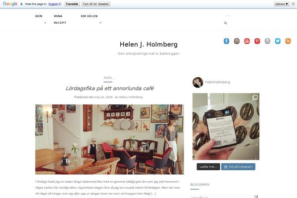 Holland theme site design template sample
