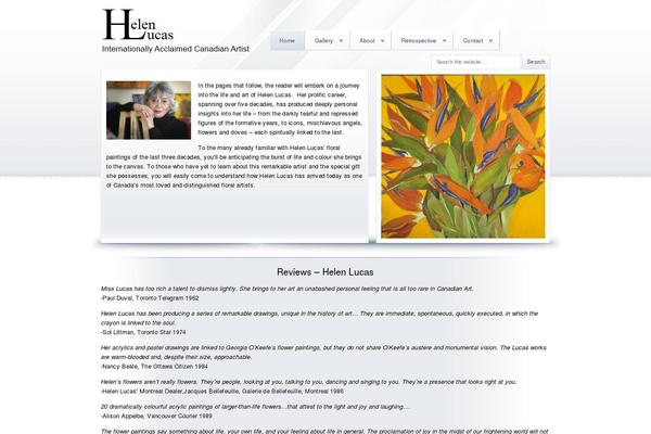 Crystal theme site design template sample