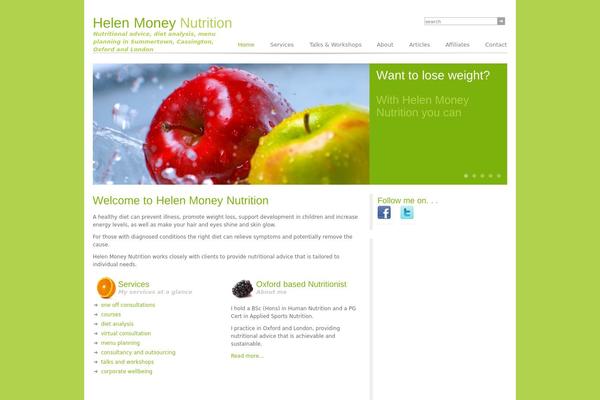 helenmoneynutrition.com site used Media Consult