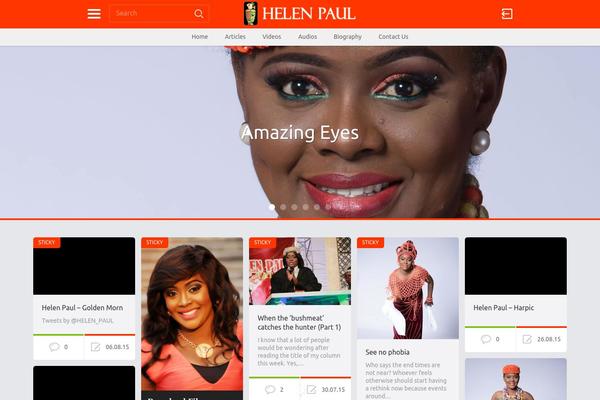 PinThis theme site design template sample