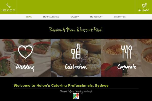 helenscatering.com.au site used Catered4