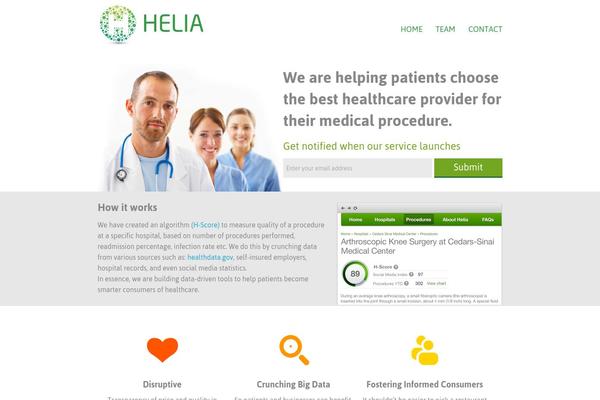 helia.com site used Reverie