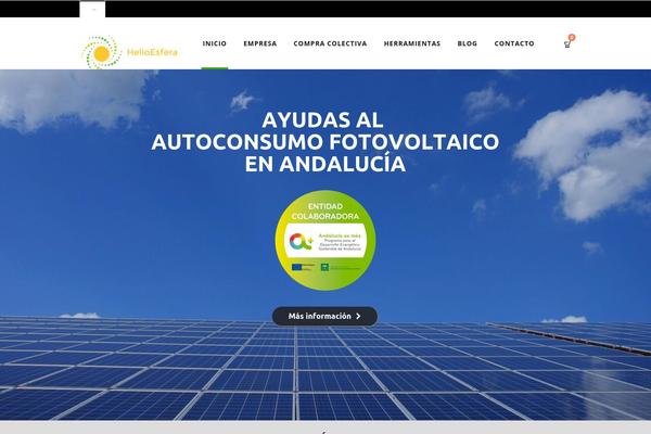Servo theme site design template sample