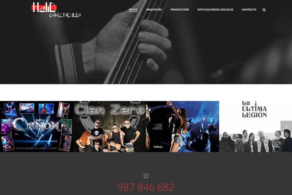 Site using WordPress Event Calendar plugin