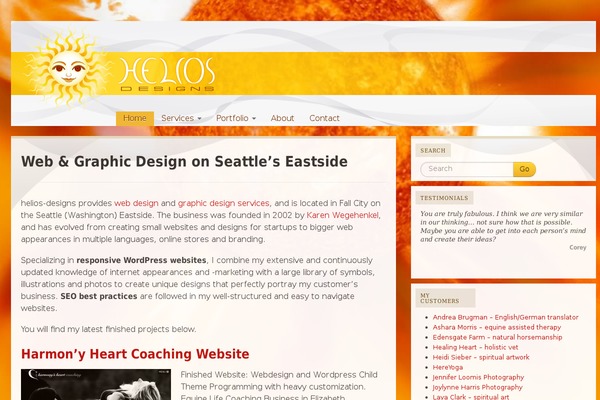 Photoline Lite theme site design template sample