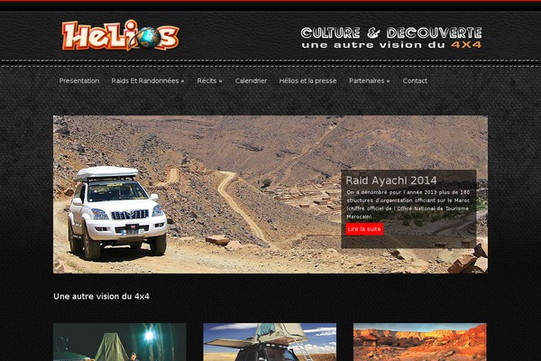 Hero theme site design template sample