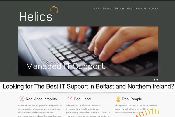 Amplify theme site design template sample