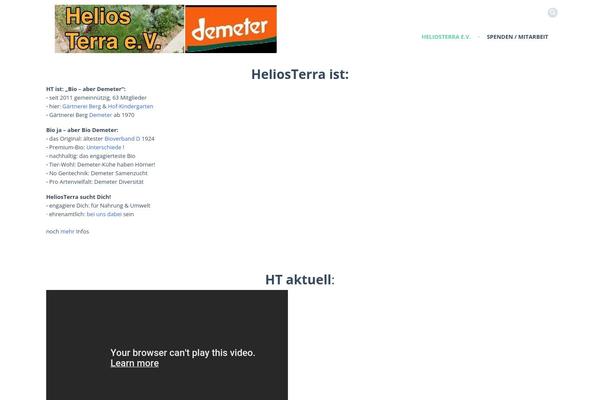 Rocco theme site design template sample