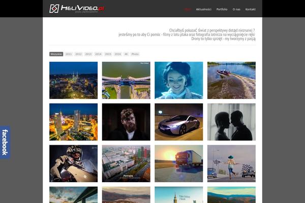 Reveal theme site design template sample