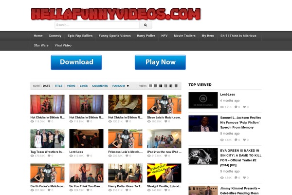 deTube theme site design template sample