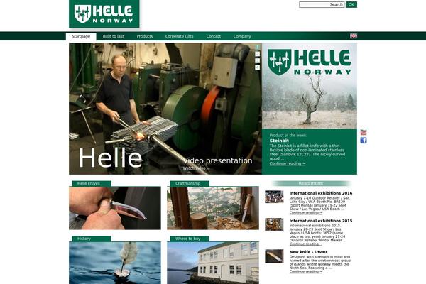 Sinnebild theme websites examples