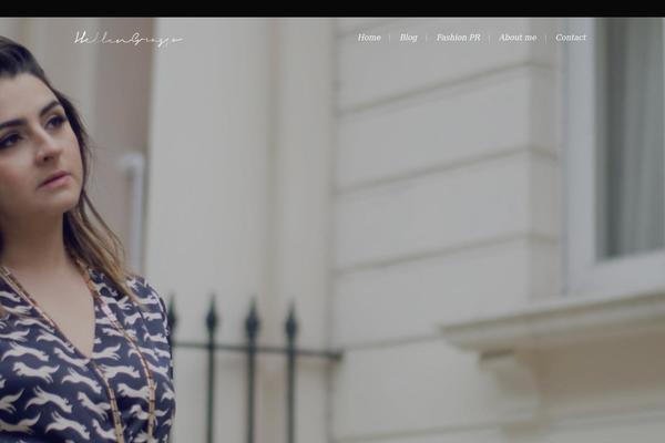 Nouveau theme site design template sample