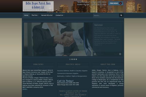 Empire theme site design template sample