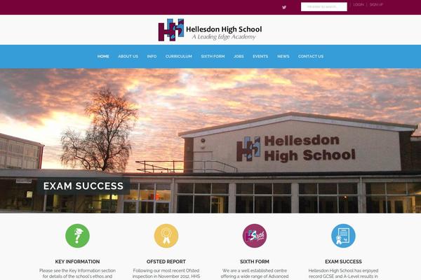 hellesdon.net site used WPLMS