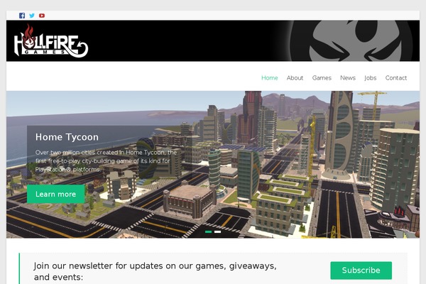 hellfiregames.com site used Spacious Pro