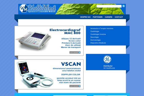 Equilibrium theme site design template sample