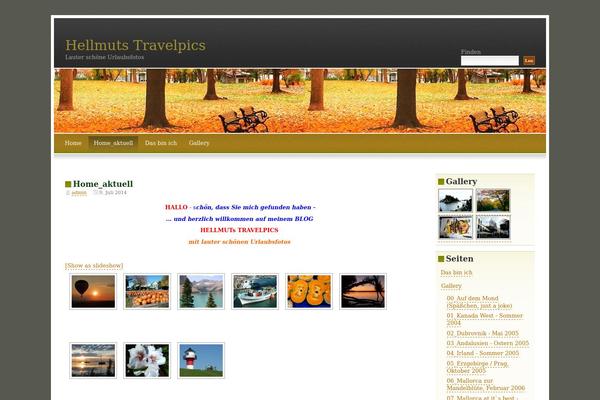 Fallseason theme site design template sample