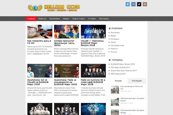 Portal theme site design template sample