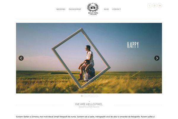 Tripod theme site design template sample