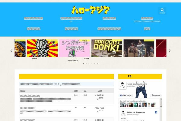 The Fox theme site design template sample