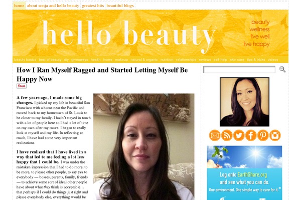 Bloggist theme site design template sample