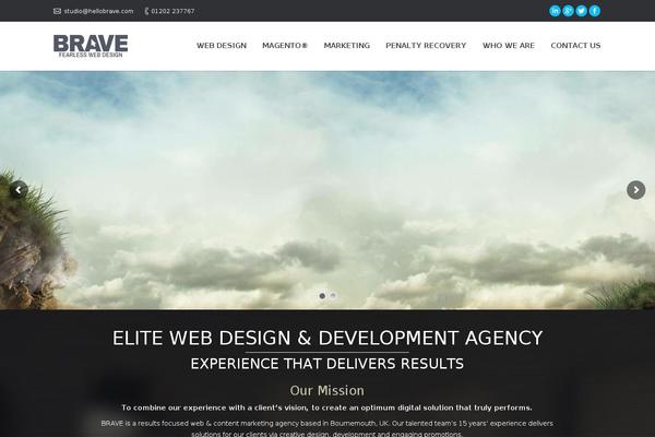 Site using Convert Pro plugin