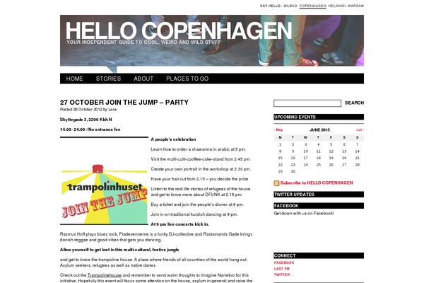 Hello theme site design template sample