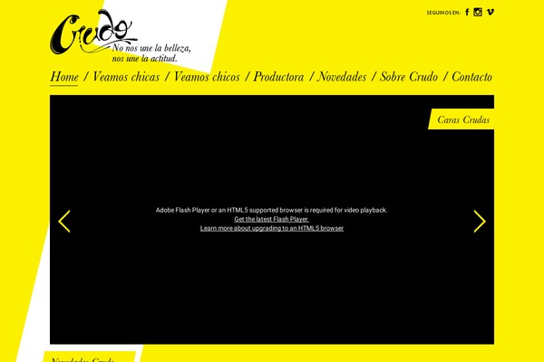 hellocrudo.com site used Crudo