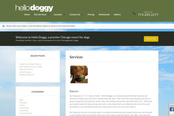 Resort theme site design template sample
