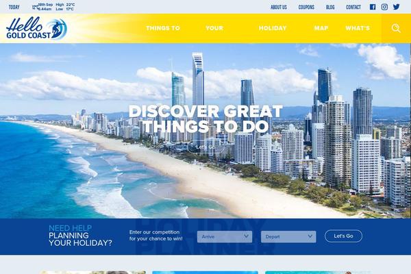 Coded theme site design template sample