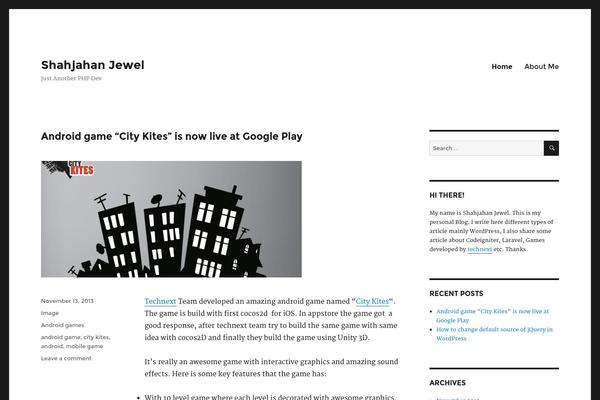 Severn theme site design template sample
