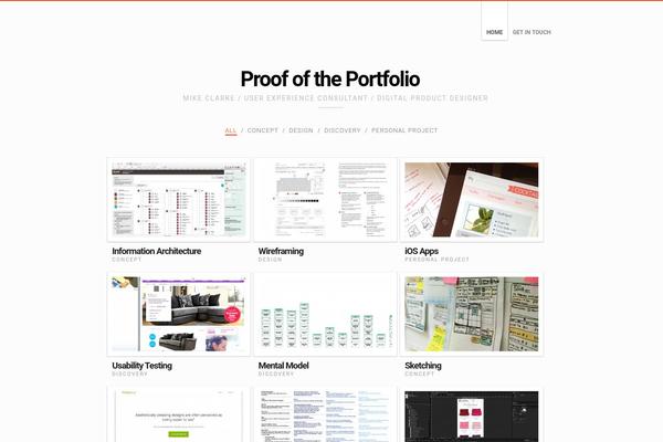 fotografia theme websites examples