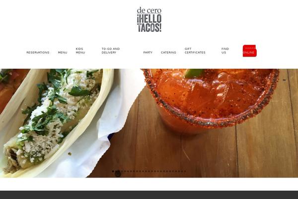 Site using Foodlist plugin