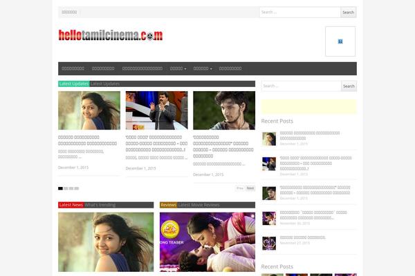 NewsPlus theme site design template sample