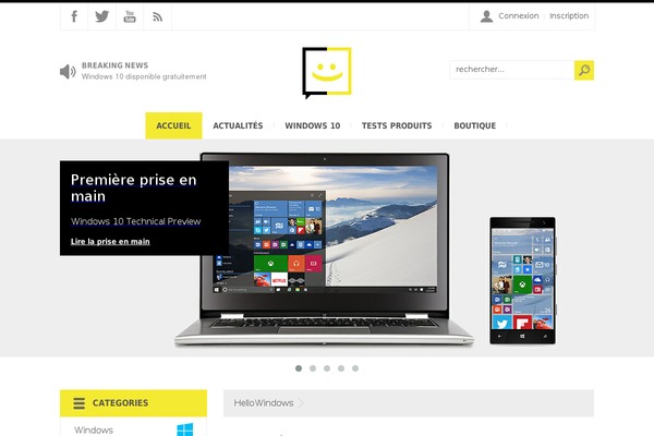 LiteMag theme site design template sample