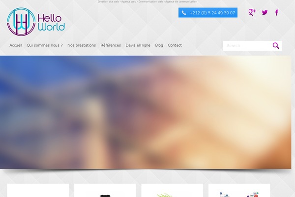 helloworld-agency.com site used Romina