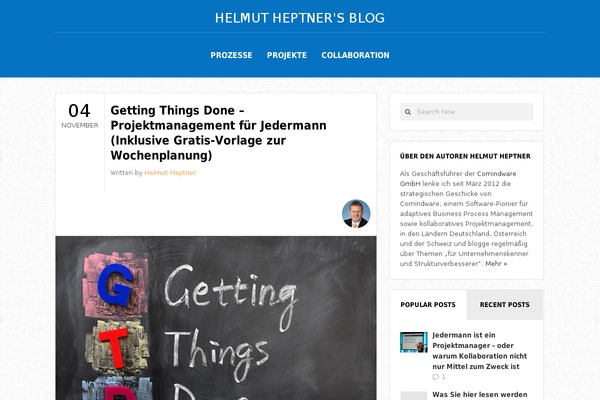 GoBlog theme site design template sample