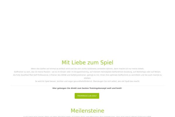 helmutmair.golf site used BeTheme Child