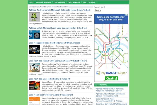 Blocksy theme site design template sample