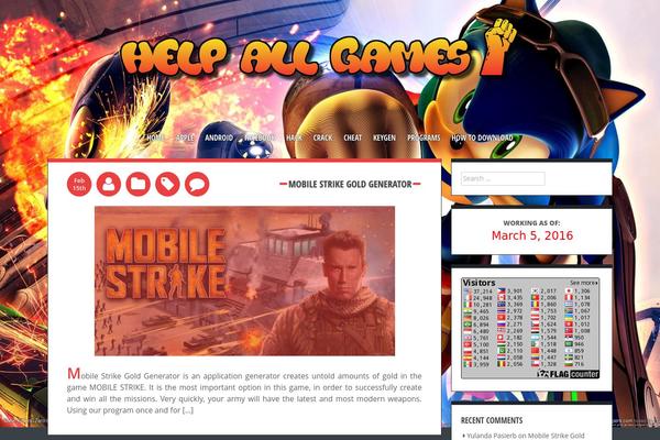 Crangasi theme site design template sample