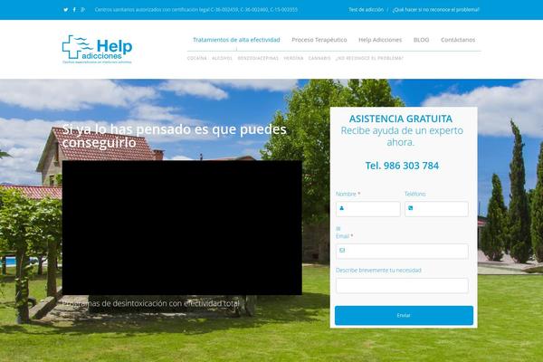 Camyno theme site design template sample