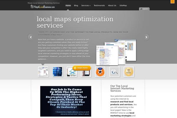 TheCorporation theme site design template sample