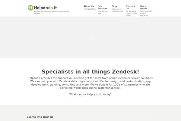 Robust theme site design template sample