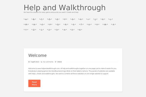 helpandwalkthrough.com site used Polar Lite