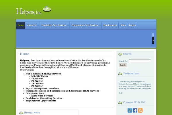 Enfold theme site design template sample