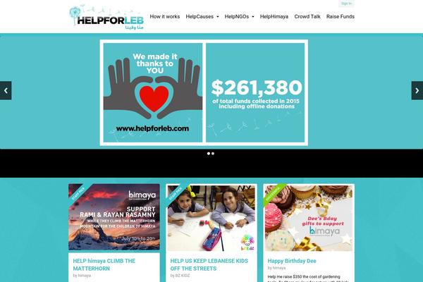 helpforleb.com site used Crowdpress